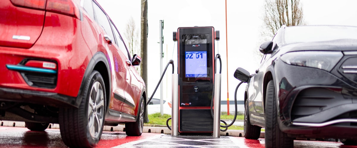 PoGo chargers in action.